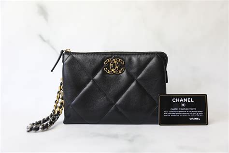 chanel 19 wristlet|chanel wristlet price.